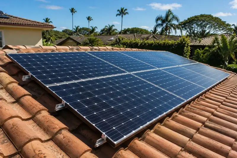 Installation de panneaux solaires à Saint-Genis-Pouilly